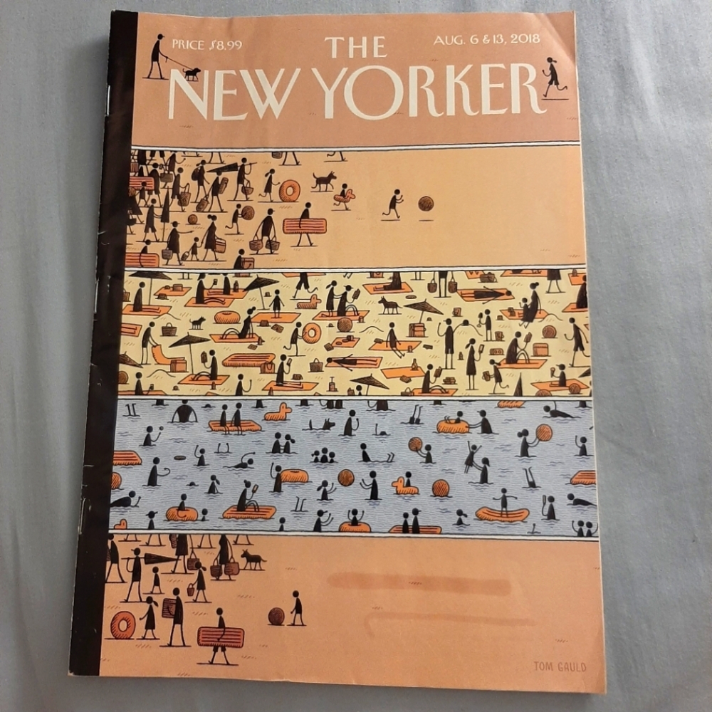 New Yorker August 6 & 13 2018